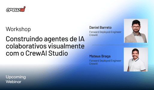 Construindo agentes de IA colaborativos visualmente com o CrewAI Studio