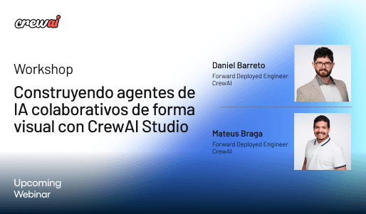 Construyendo agentes de IA colaborativos de forma visual con CrewAI Studio