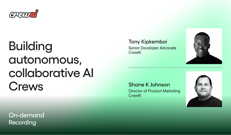Building autonomous, collaborative AI crews